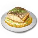 파이크퍼치 필레 리소토